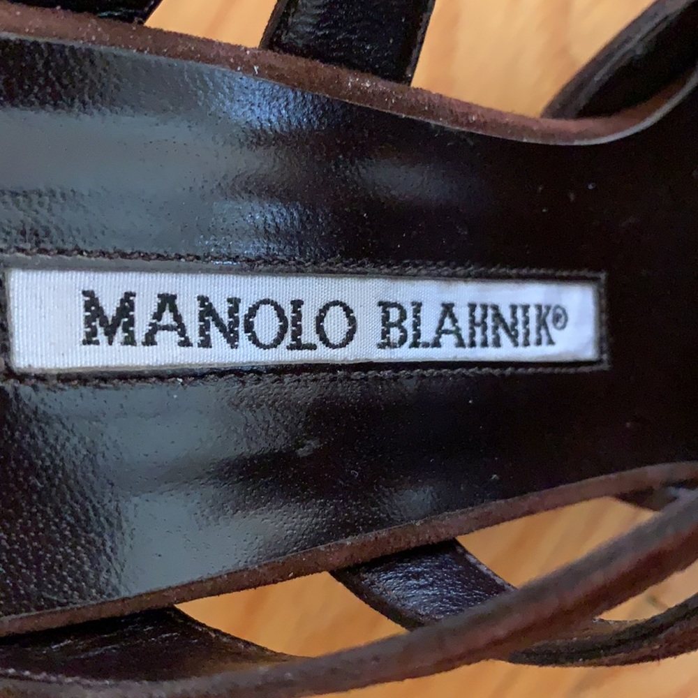 SOLD - Brand new Manolo Blahnik size 5.5 - Picture 4 of 5